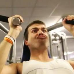 Gym Gym does nothing he goes to the gym sometimes and tweets stupid crap all day long #TEAMFOLLOWBACK