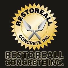 Restore All Concrete Inc. specializes in stamp overlays, floor leveling, foundation repairs, structural repairs, parging, epoxy coatings, place and finishing.