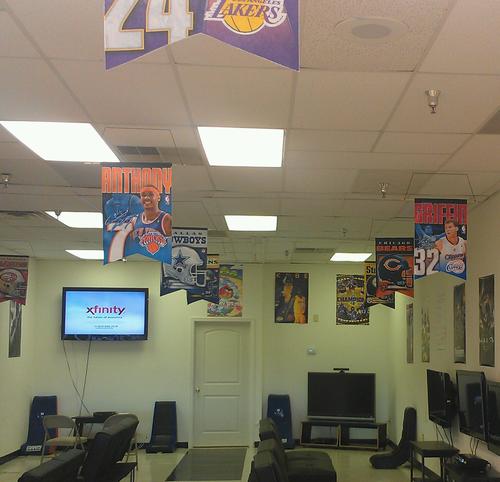 video gaming lounge