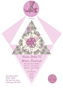 Noise_Dolls's profile picture. Originated in 2010 featured strongly in Thanet/Canterbury music. Founded upon a strong work ethic/organised approach. Extended reach into London and Brighton