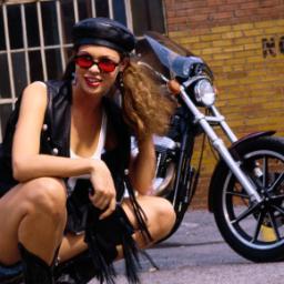 Country-loving, motorcycle-riding, daddy's girl.