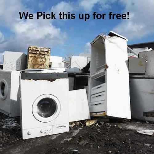 FREE COLLECTION OF SCRAP UNWANTED METAL AND WASHING MACHINES TUMBLE DRYERS COOKERS DISHWASHERS TOP PRICES PAID FOR BRASS COPPER LEAD STAINLESS STEEL 07817744914