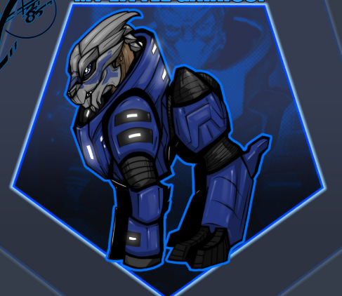 A turian vigilante i fight for the greater good best shot in the galaxy helped Shepard save the galaxy Marefriend: @mlp_RealmsRuler