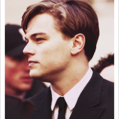 lecdicaprio's profile picture. ew, humans.