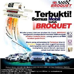 Dengan BROQUET : Premium JADI Pertamax, IRIT hingga 15%. Ga Berasa MANFAAT, Kami GARANSI 100% Uang Kembali !!!  
Hubungi : 021 710.63.710 | OR | 0817 000 6181