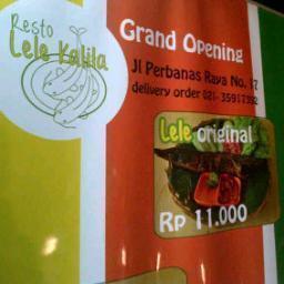yang doyan lele, mau kuliner lele .. silahkan mencoba disini. Dijamin enak lho ...  :)
yang mau delivery order bisa kesini yah 021-35917392 .. free ongkir kok