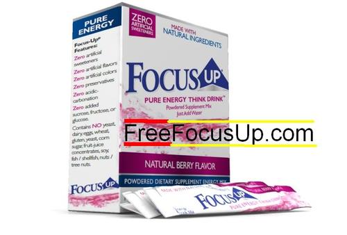 All-natural FocusUp product FREE