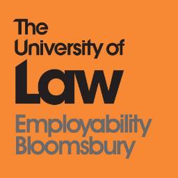 Official Twitter account of The University of Law Employability Service at London Bloomsbury. Follow us for careers news and vacancies…