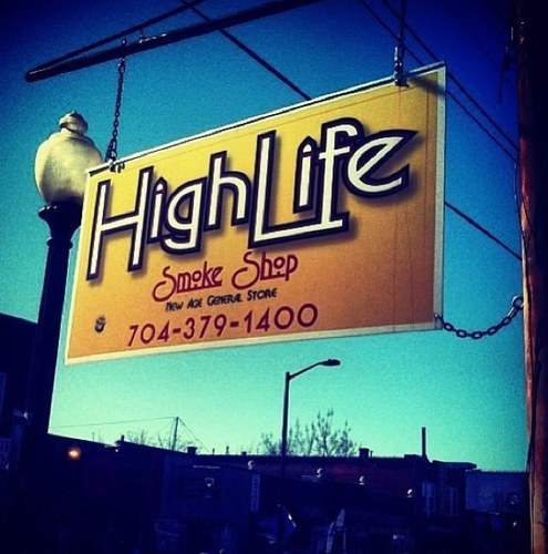 Charlottes number one smoke shop bringing you the high life at low prices! Tobcco use only! 18+