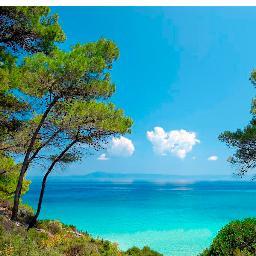 Kassandra is the tip of Chalkidiki, near Thessaloniki. Actually, it is an island separated from the mainland by the Potidea canal, offering a spectacular view.