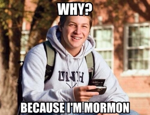CauseImAMormon's profile picture. Because I'm Mormon life is easy to laugh about. By Mormons, for Mormons.