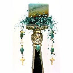 Our handcrafted Candliers are Fab accessories that will add fun & flair to daily life, holidays, & special occasions. Unique, Elegant, & Affordable Gifts!