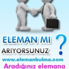 BİZİ BU ADRESTEN TAKİP EDİN
İŞ VE ELEMAN ARAMAYA SON
https://t.co/pRtnhAchBV