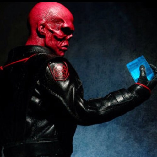 I am your new master. With the power of the cosmic cube I shall spread my influence over this world.
