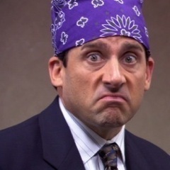 TheOfficeQs's profile picture. Would I rather be feared or loved? Easy.
Both. I want people to be afraid of how much they love me.-Michael Scott