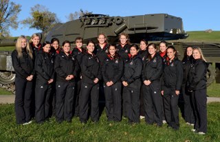 We are the Royal Military College of Canada women's volleyball team; looking forward to our 2013-2014 season!