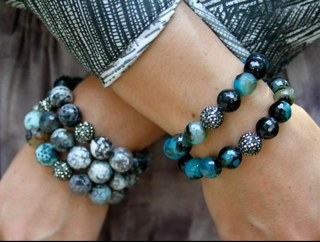 A fabulous, unique, one of a kind #jewelry collection made of semi precious #beads and stones! Everything is handmade in #NYC with Love! ig: MaraByMaraLLC