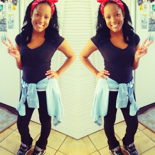 Everyone has an addiction; mine happens to be sneakers ♥. Big Sean is the homie . Instagram - BrittneyBadd