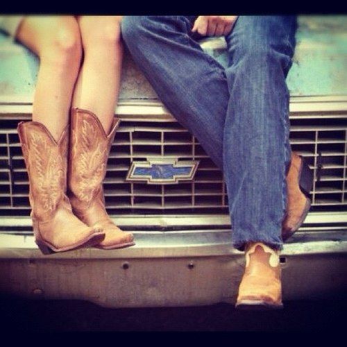 Climb up on in here girl. Let me show you how country feels.