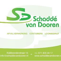 SchaddevDooren's profile picture. Schaddé van Dooren, Afvalverwerking, containers en loonbedrijf. Geopend maandag t/m vrijdag 7:00 - 17:00 uur.