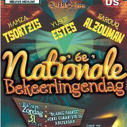 De 6e Nationale Bekeerlingendag, op 31 maart 2013, zal plaatsvinden in Amsterdam. Zie (binnenkort) http://t.co/yYPJZzthVC en gebruik #6eNBD