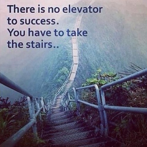 Tweeting famous motivational quotes on the daily and adding some of my own motivation.