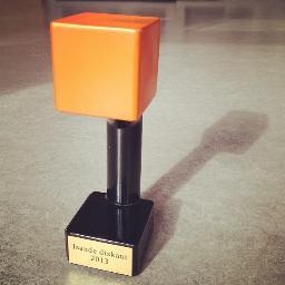 Den orange kuben från @mtsektionen.
2013 - Isande diskant
2012 - Yksin