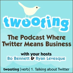 Twooting is the new daily podcast all about Twitter. Find us on iTunes or at Twooting.com. Join us for LIVE video broadcast M-F @12pm EST at Twooting.com.
