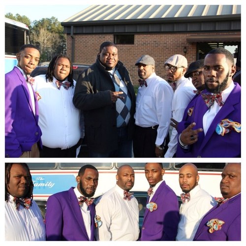 The Gospel Sonz of Pine Bluff currently signed under DMDMG. Booking info thegospelsonz@yahoo.com. or contact our booking manger @Birthgirl
