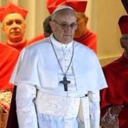 started from the bottom now i'm pope. OFFCIAL PARODY ACCOUNT god bless! #newpope