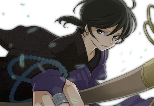 I travel along side Inuyasha and the others, in the search of the jewel shard and Naraku. I will relinquish Naraku with my cursed right hand. #RP #InuYasha
