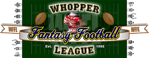 WFFL_Football's profile picture. I LOVE FANTASY FOOTBALL! 🏈

The Whopper Fantasy Football League (WFFL) was established in 1992 by Dr. Russ Boles

#fantasyfootball