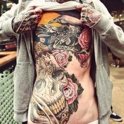 Jeremy.Tattoos.Piercings.Ink. Fuck loads of Ink mark my body up like the subway in Harlem I even have my cock Tattooed & pierced.