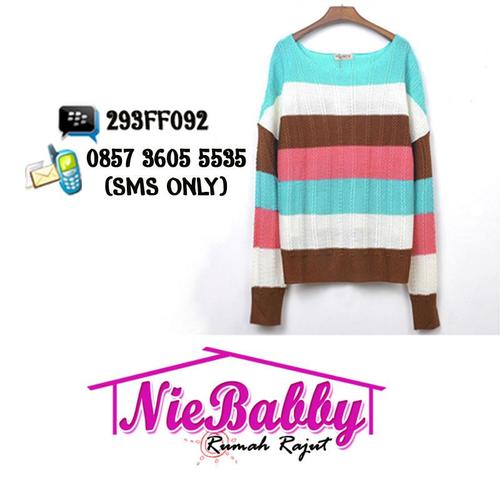 Menjual Baju Rajut Halus Model Korea Up to Date! 
Terima Reseller & Dropshipper
SMS / WA : 0857.3605.5535 Pin BB : 293FF092