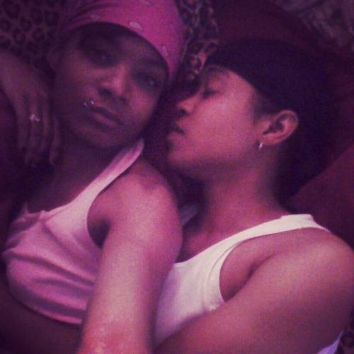 @ialwaysgotme puts my love on TOP, my bestfriend, my soulmate! she the best I ever had! who Mad? #teamCaps #teamlesbian