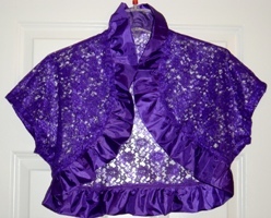 Faux Fur Bridal Capelets,Lace Boleros,Wedding Jackets.All handmade. At BridalFashions@Etsy.com
I have over twenty years experience designing.
Thank you!