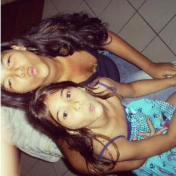 Minhas princesas Yasmim filha do @Deco20Oficial e a linda da @BruuhCerqueira
