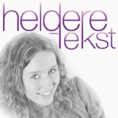 HeldereTekst's profile picture. Freelance tekstschrijver / journalist (webteksten, drukwerk, journalistieke teksten, nieuwsbrieven, eindredactie en nog veel meer!) || #tekstschrijverwijchen