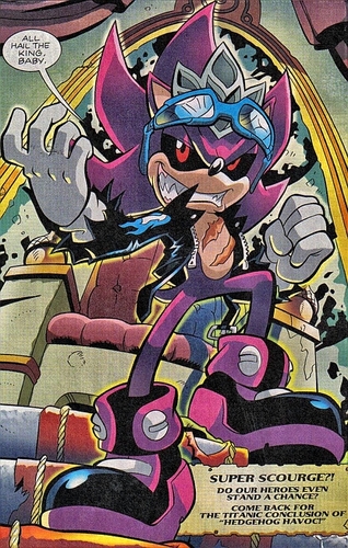 The Evil version of everyone favorite Blue Hedgehog, True King of Moebius bitches,  #Married to @hedgehog_haven (+18 RP Comic Canon)