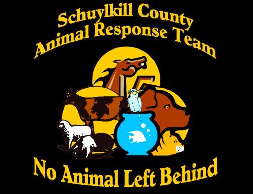 The Schuylkill County Animal Response Team provides emergency shelter and rescue to animals in times of disaster, both natural and man made.