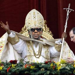 YA NIGGA POPE. #YOLO #SWAG #420