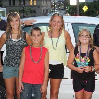 I'm a married mother of 3 beautiful children.