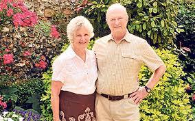 75, lovely husband Burt been married 45 years and couldn't be happier.