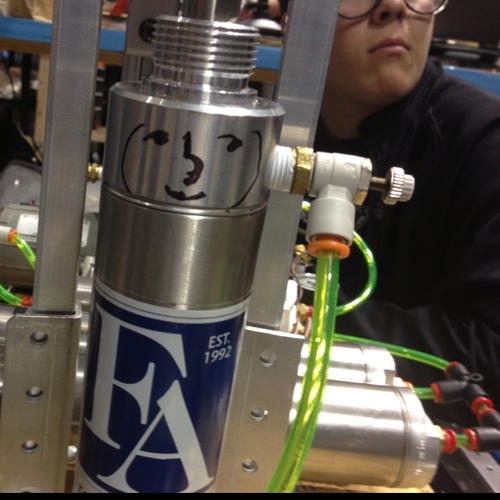 We are the Fredericksburg Academy Robotics Team, and we build robots.  Inactive.