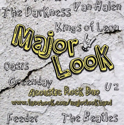 MajorLookBand's profile picture. Acoustic Rock Duo!! Craig Bond & Richard Bennett. Available for Pubs, Clubs, Weddings.   majorlook@live.co.uk