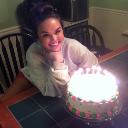 Kyleigh92's profile picture. You gottta stop wearing your wishbone where your backbone oughta be