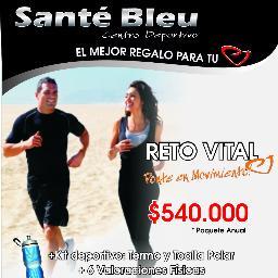 SanteBleuGym's profile picture. Centro Deportivo, certificado por la secretaria de salud en promoción y prevención de la enfermedad, medicina general, nutrición, fisioterapia y psicología.