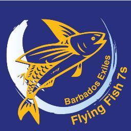 UK based Barbados Exiles team The Flying fish 7s are a development team for @BarbadosSevens. Sponsored by; @barbados