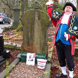 Official Town Crier for Darwen Research Group and the people of Darwen with Blackburn.