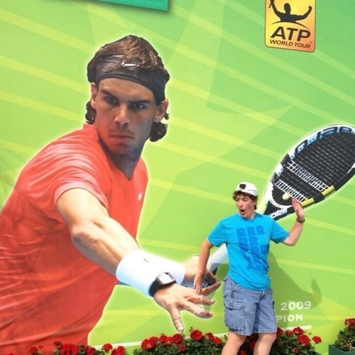 Avid sports fan currently loving Rafael Nadal, the Dallas Sidekicks, and the New York Mets (as always)